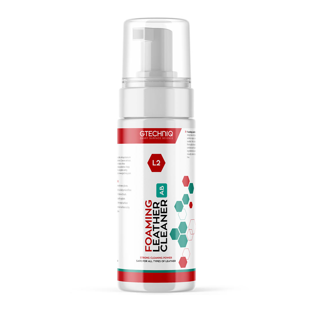 GTECHNIQ - Auto L2 Foaming Leather Cleaner