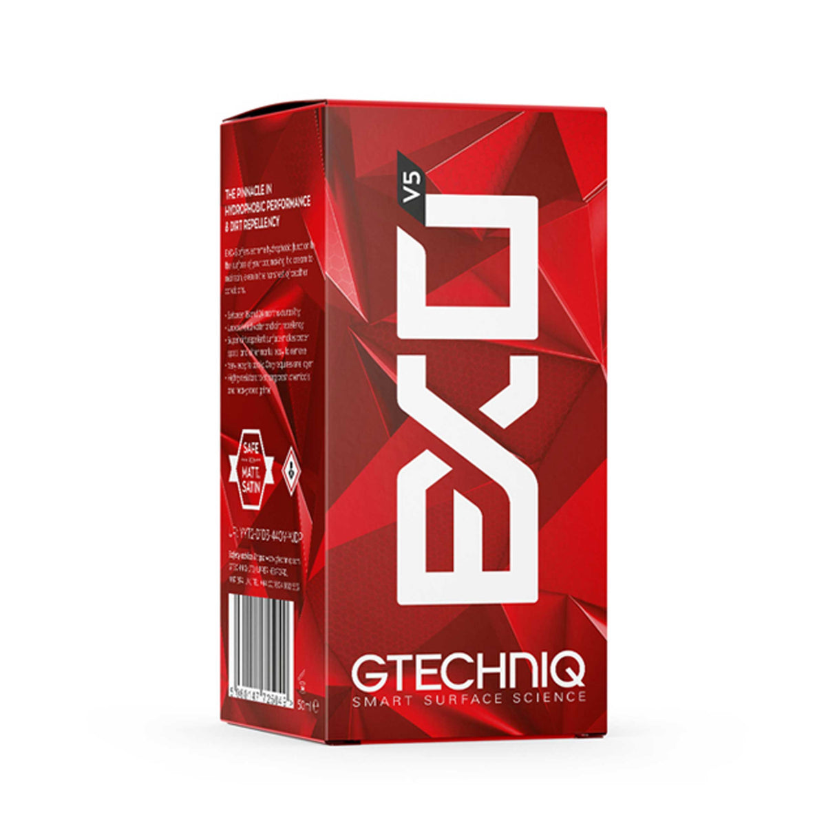 GTECHNIQ - Auto EXOv5 Ultra Durable Hydrophobic Coating 50ml