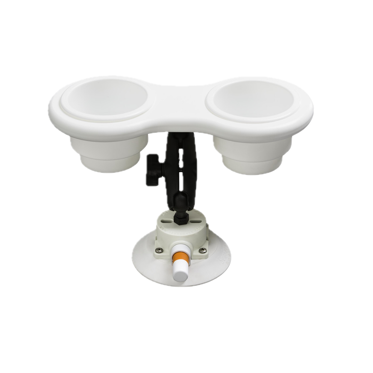 SeaSucker 2-Cup Holder Angle Mount – White